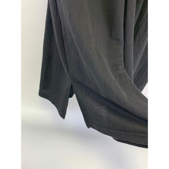 Lili Sidonio Molly Bracken Viscose Dress V-Neck Beaded Black Sleeveless Large - Picture 5 of 12